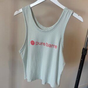 NWT, Pure Barre x Free People Movement Back to Basics Tank in Seaglass